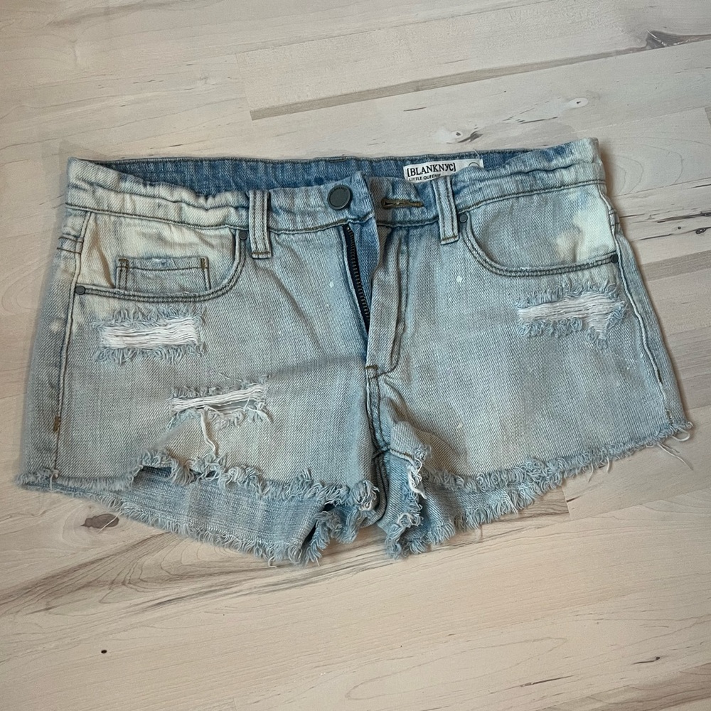 Blank Nyc Little Queenie Denim Shorts